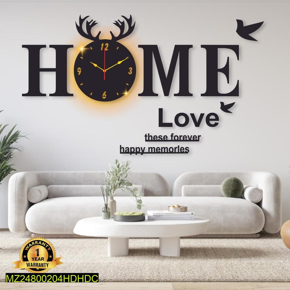 Home Design laminated wall art with backlight