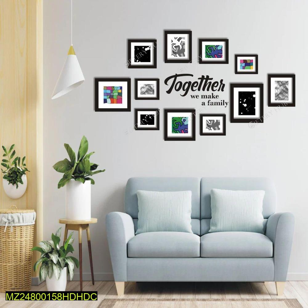 Beautiful together design laminated sheetwall art