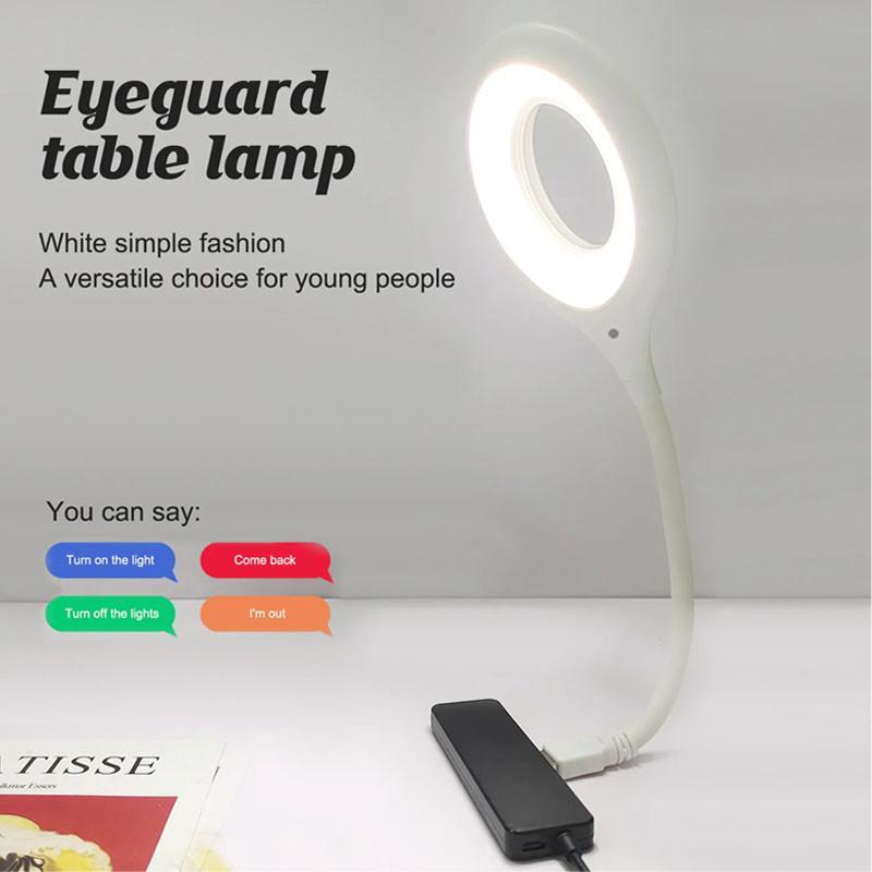 Voice operated LED lamp