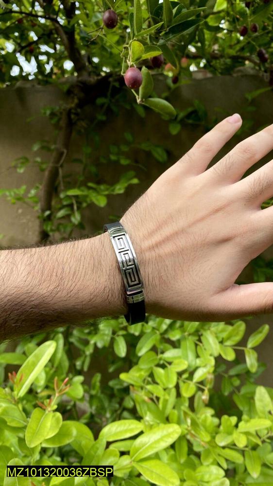 Zigzag design unisex bracelet