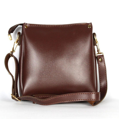 Girl's Rexine plain handbag