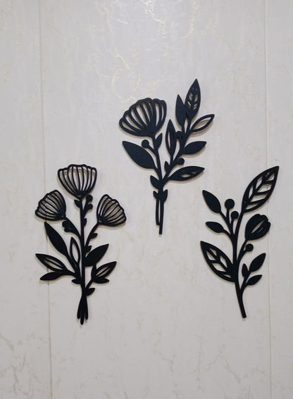 Beautiful flower abstract art