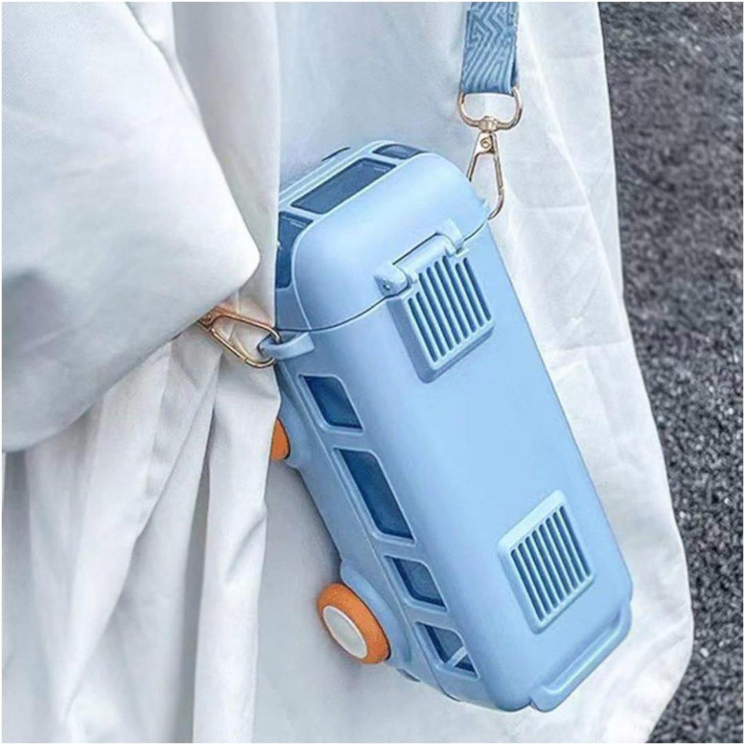 Bus shaped water bottle