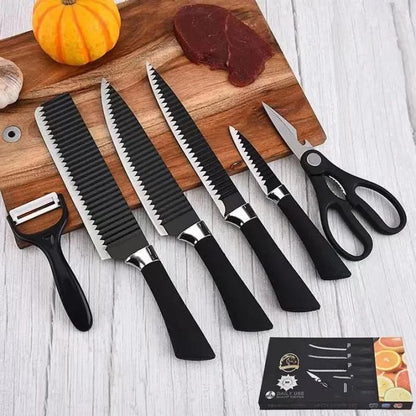 6 pcs knife set