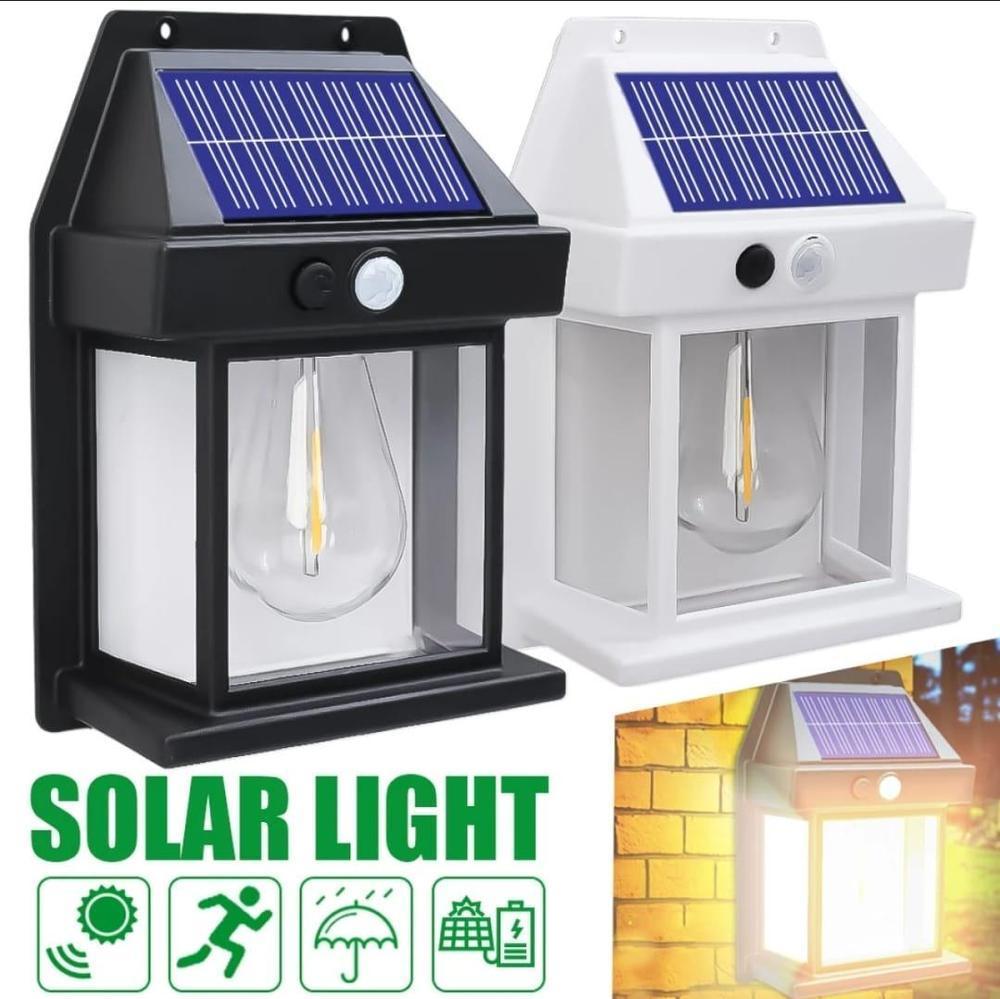 Motion sensor solar sensor lamp