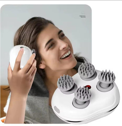 White Silicone Body Massager