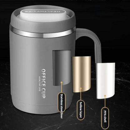 Isolated travel mug