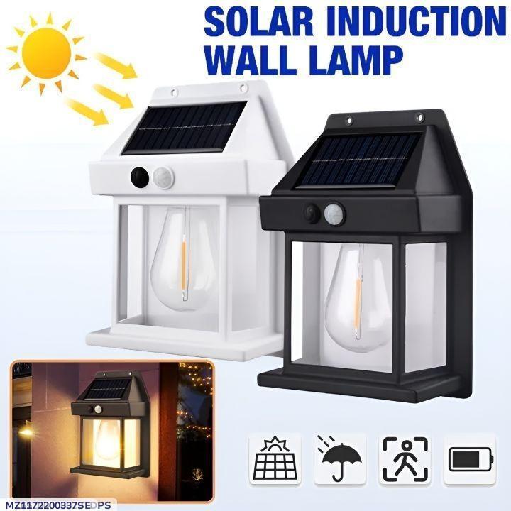 Motion sensor solar sensor lamp
