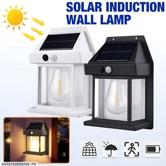 Motion sensor solar sensor lamp