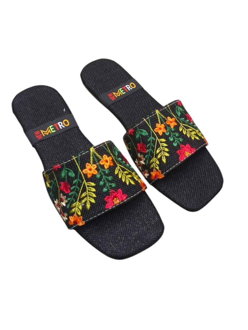 Women's jute formal flats