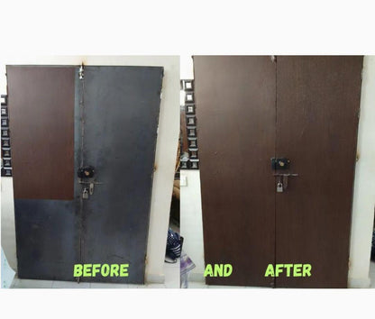 Stylist brown Vinyl wallpaper set of 2