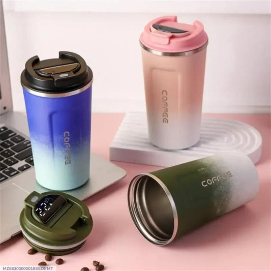 Insulated travel coffee mug