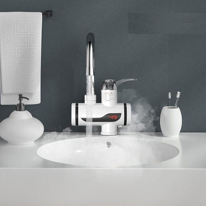 Instant 360° electric water heater tap for kitchen