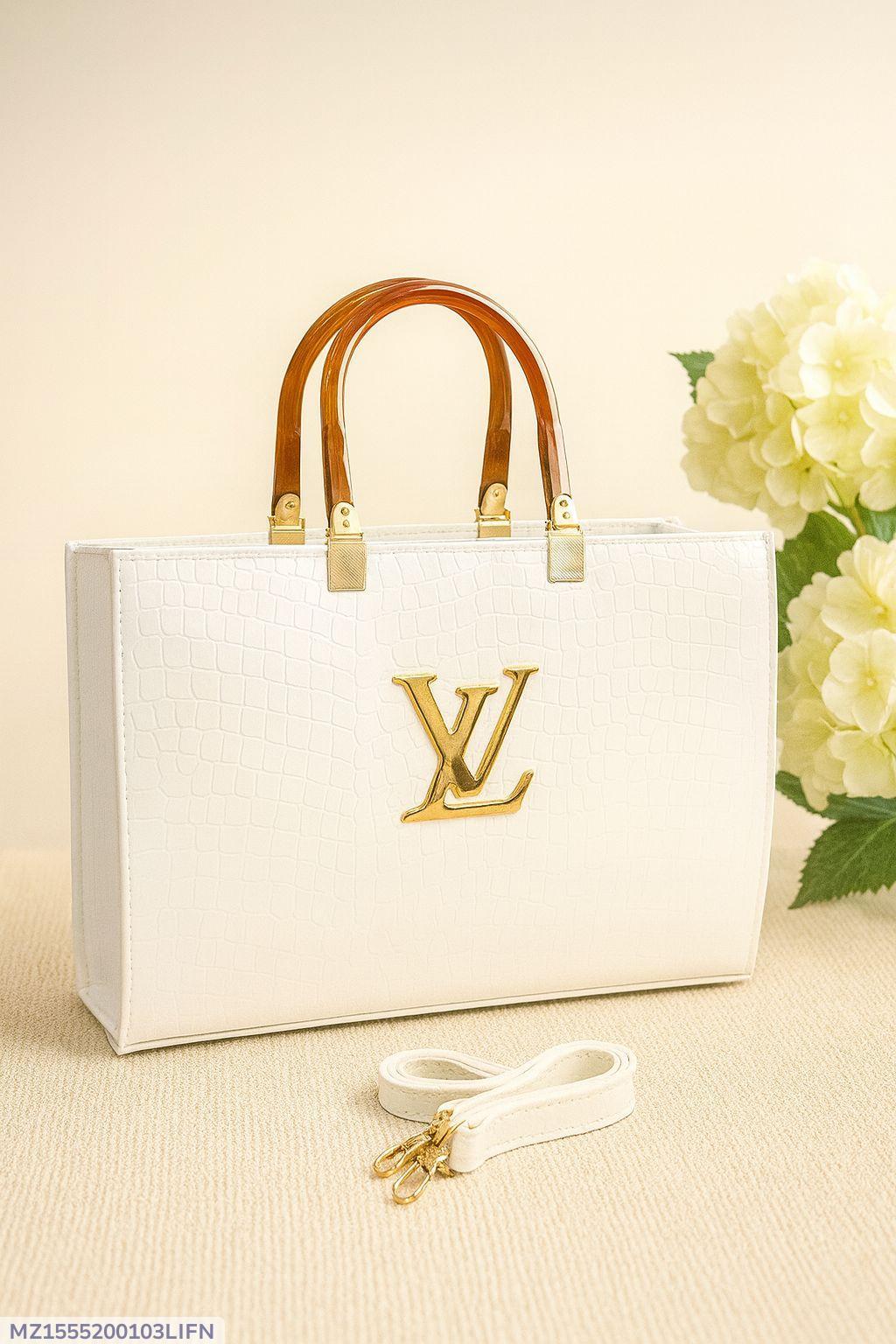 Women's Rexine textured tote bag