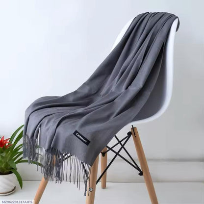 1 PC cashmere plain stole