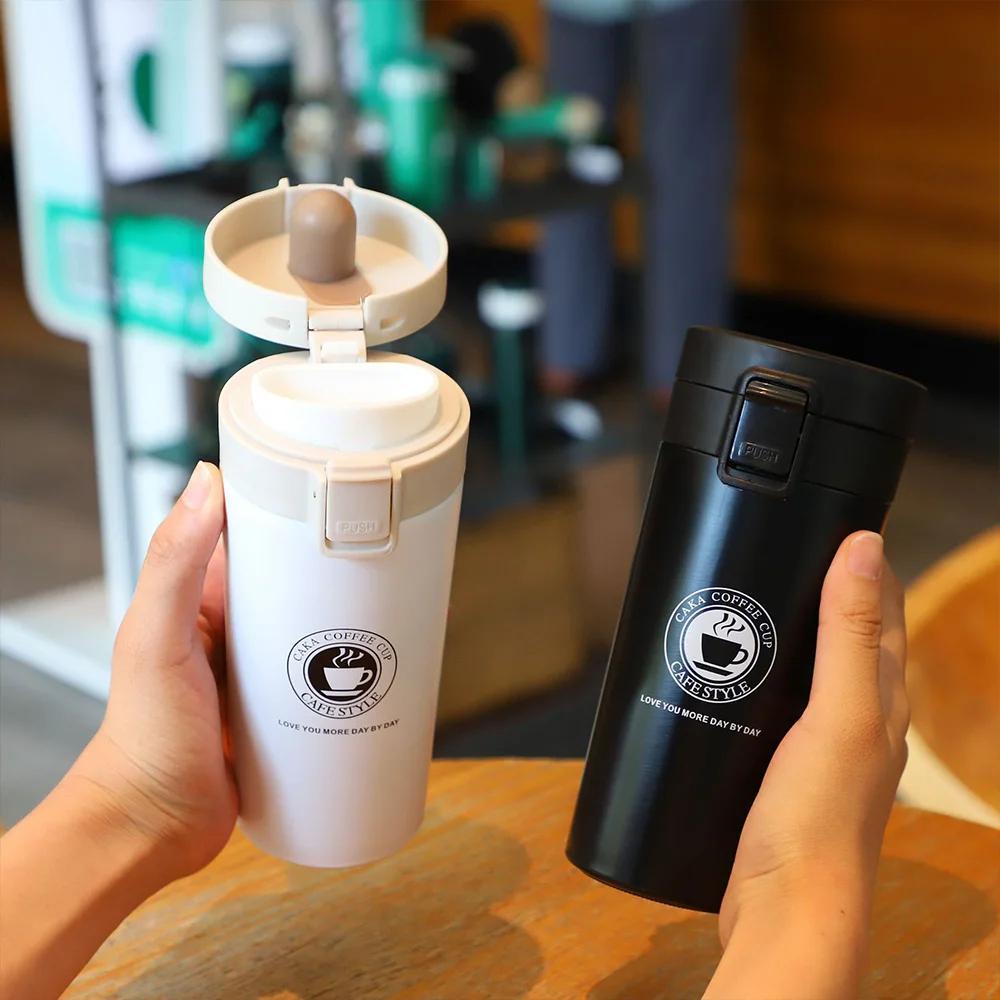 Insulated travel coffee mug
