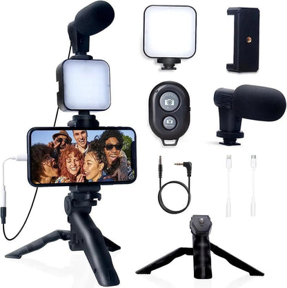Portable vlogging kit