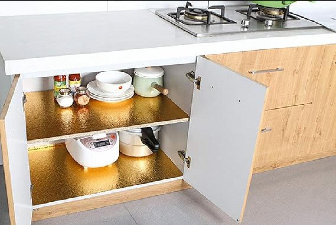 Golden kitchen foil pack of 2 pcs