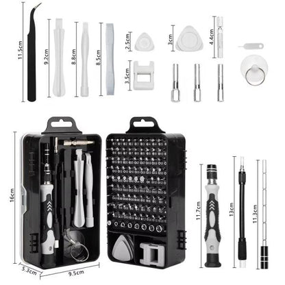 155 in 1 precision magnetic screwdriver set
