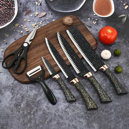 6 pcs knife set