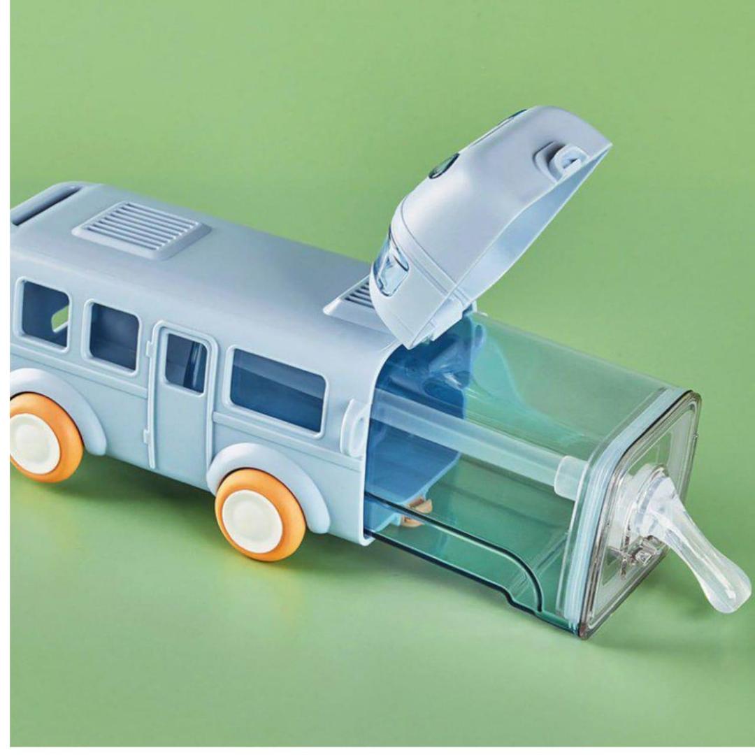 Bus shaped water bottle