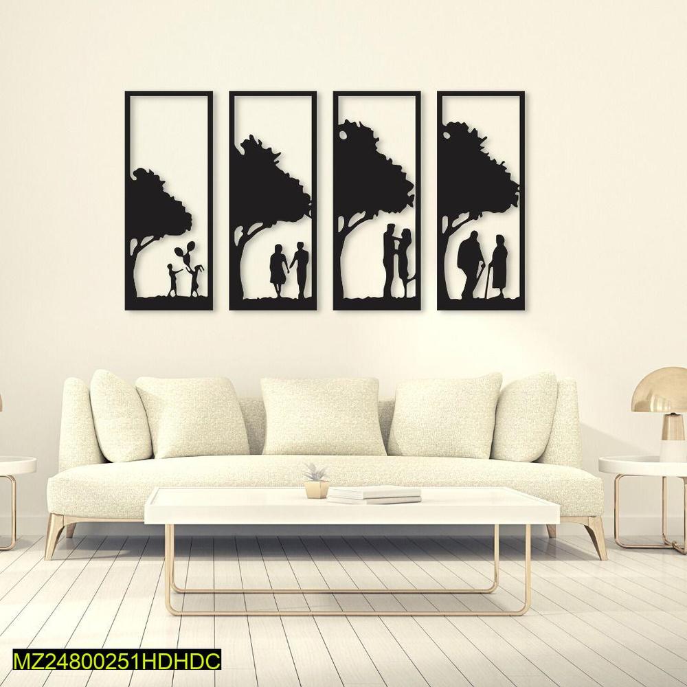 MDF tree design wall art