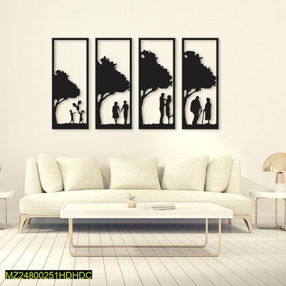 MDF tree design wall art