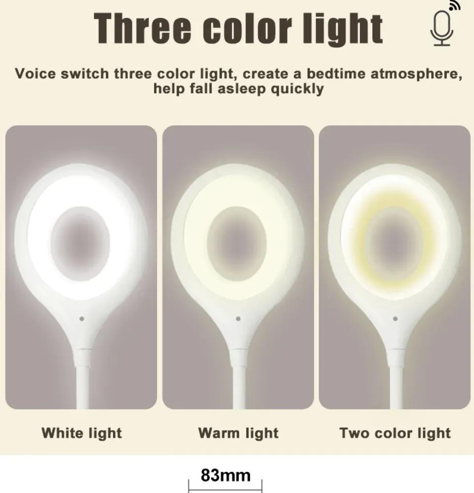 Voice operated LED lamp