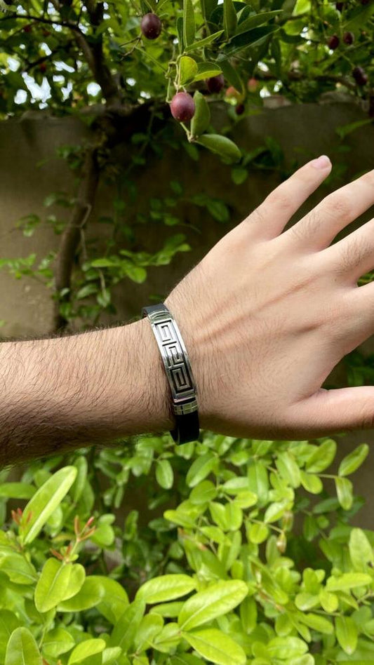 Zigzag design unisex bracelet