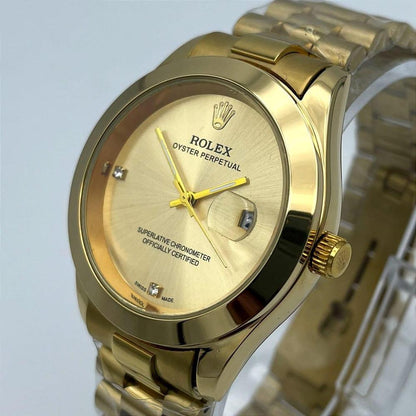 Rolex golden watch