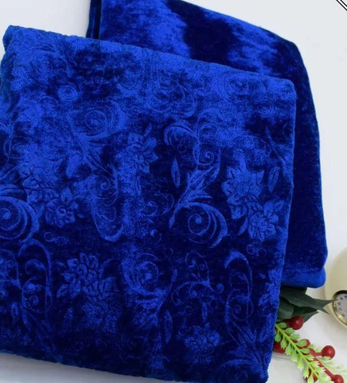 2 PCs women's unstitched sequins suit