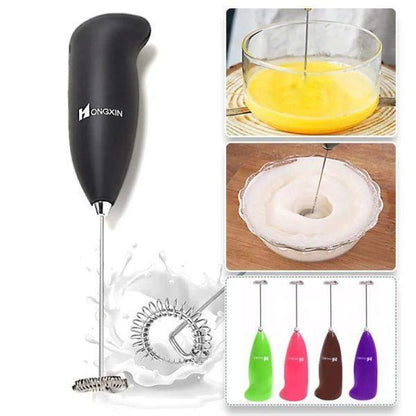 Portable electric hand blender
