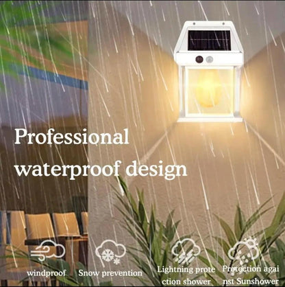 Motion sensor solar sensor lamp