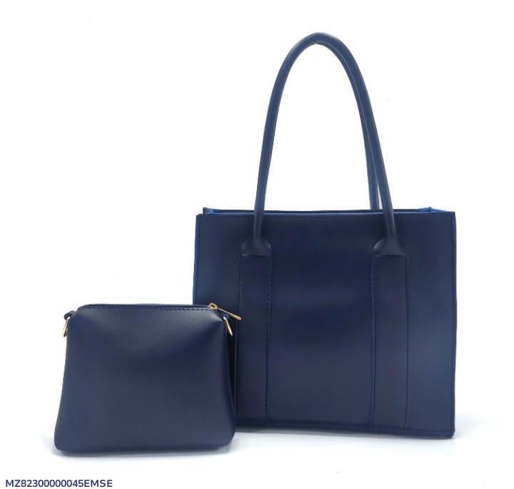 Stylist girl's PU leather handbag set of 2