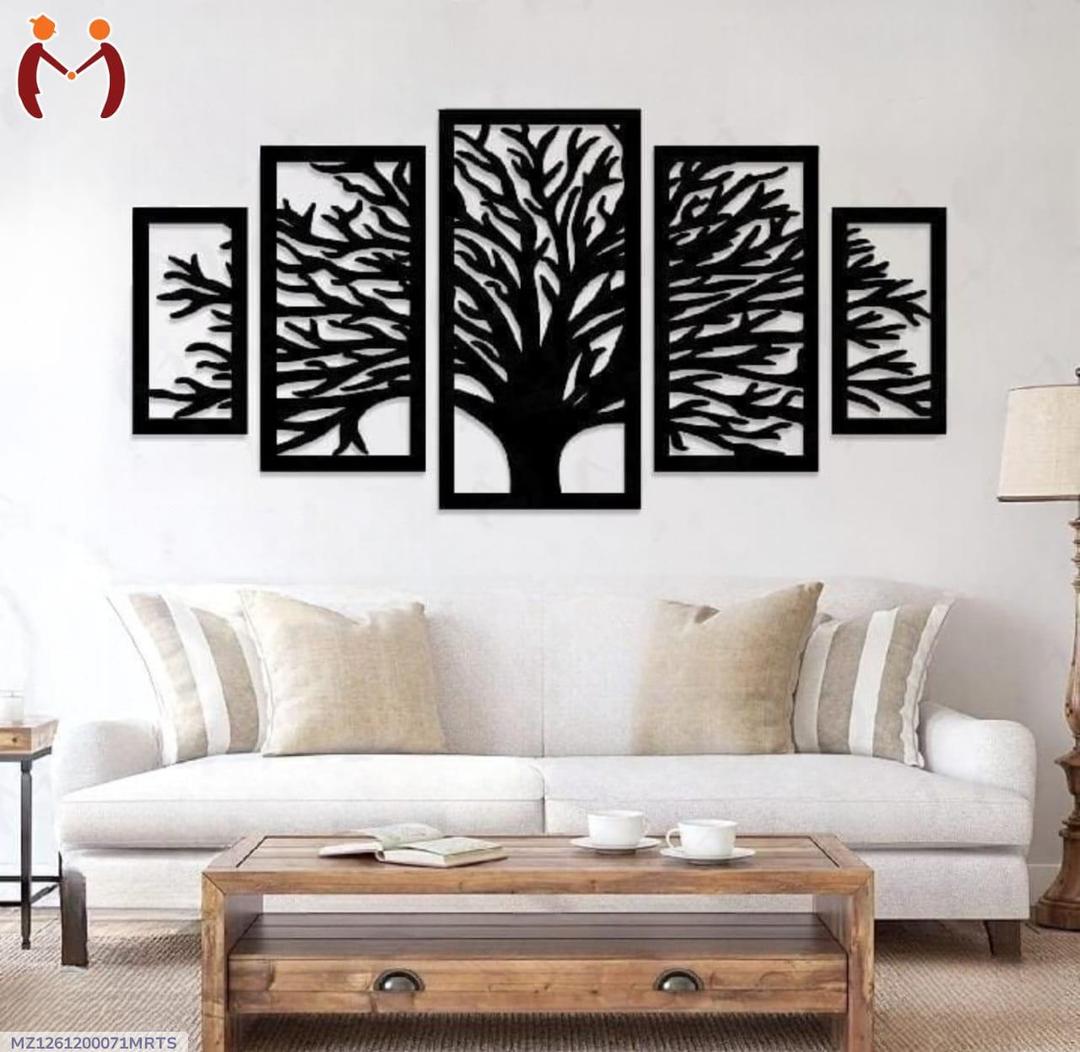 Tree art wooden frame