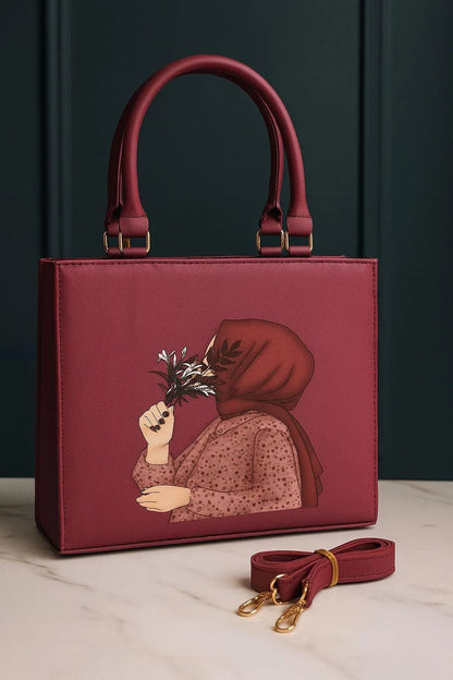 Stylist women's canva tote bag-1 PCs printed design