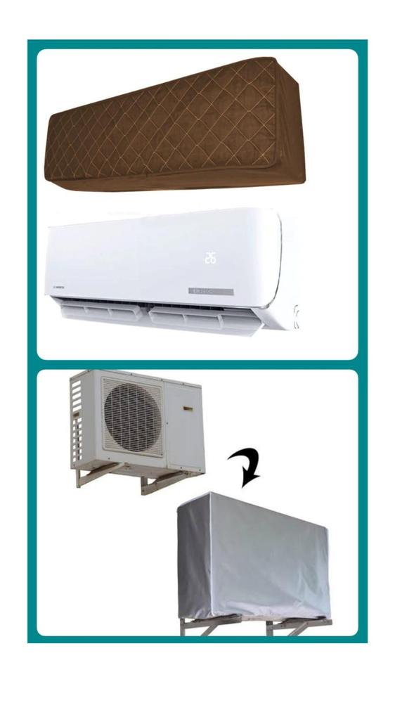 1 ton 2 PCs quilted parachute indoor and outdoor Ac cover