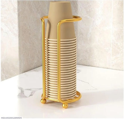 Metal paper cup holder