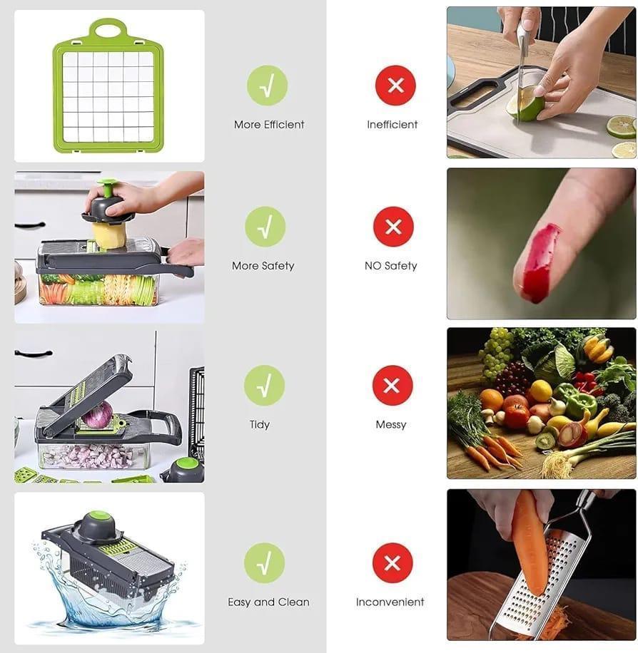 Manual food chopper