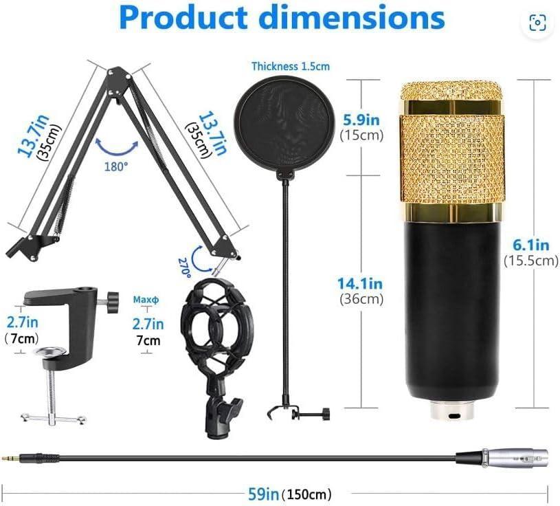 Professional podcast equipment bundle