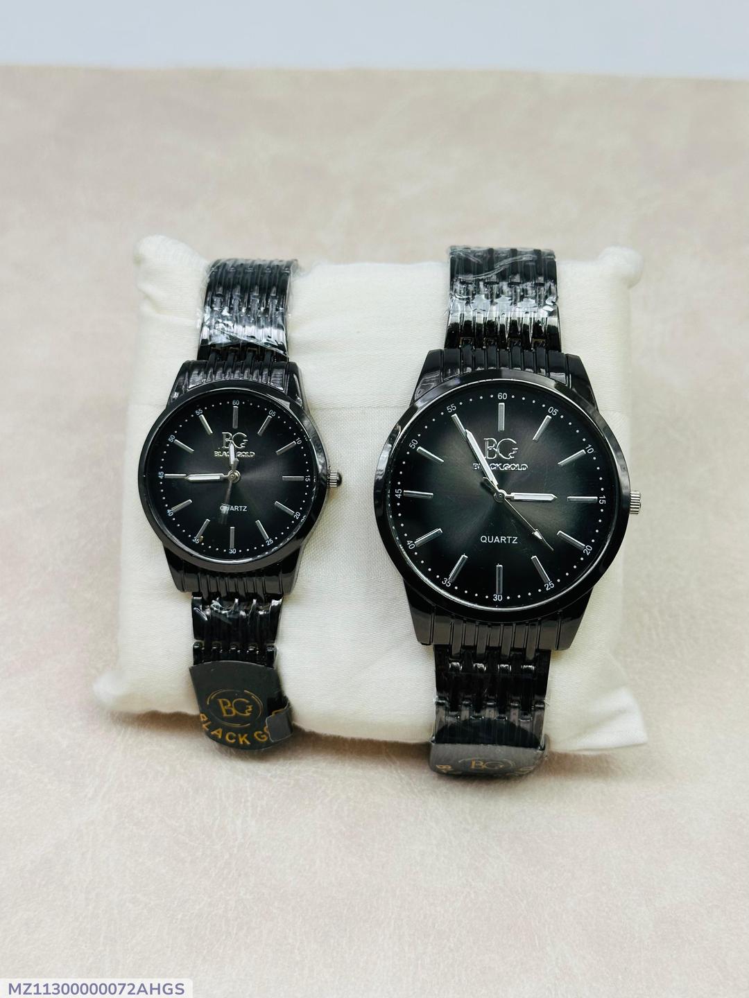 Stylist unisex analog couple watch