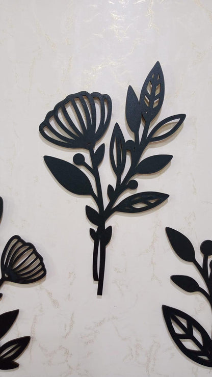 Beautiful flower abstract art