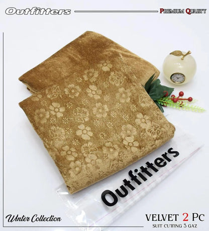 2 PCs women's unstitched sequins suit