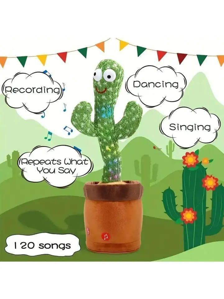 Plush dancing cactus