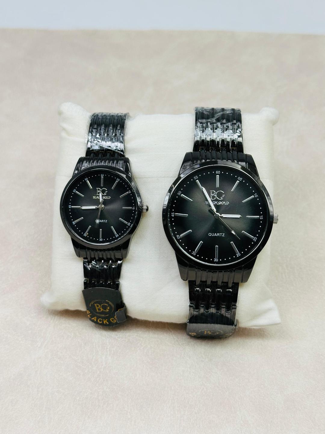 Stylist unisex analog couple watch