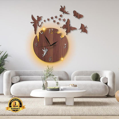 Fairy design laminated wall art