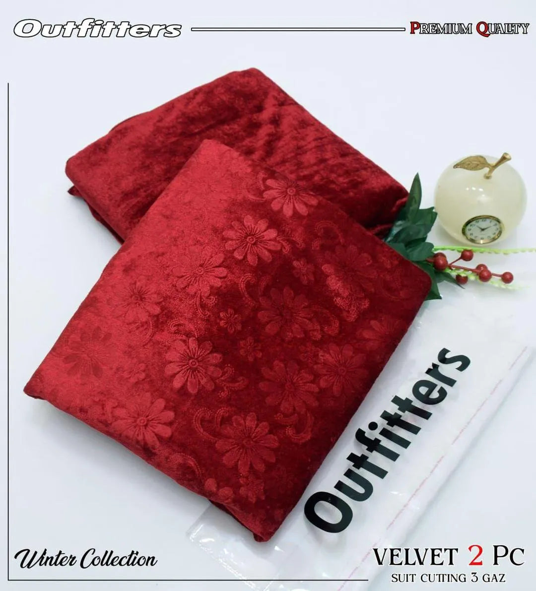 2 PCs women's unstitched sequins suit