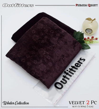 2 PCs women's unstitched sequins suit