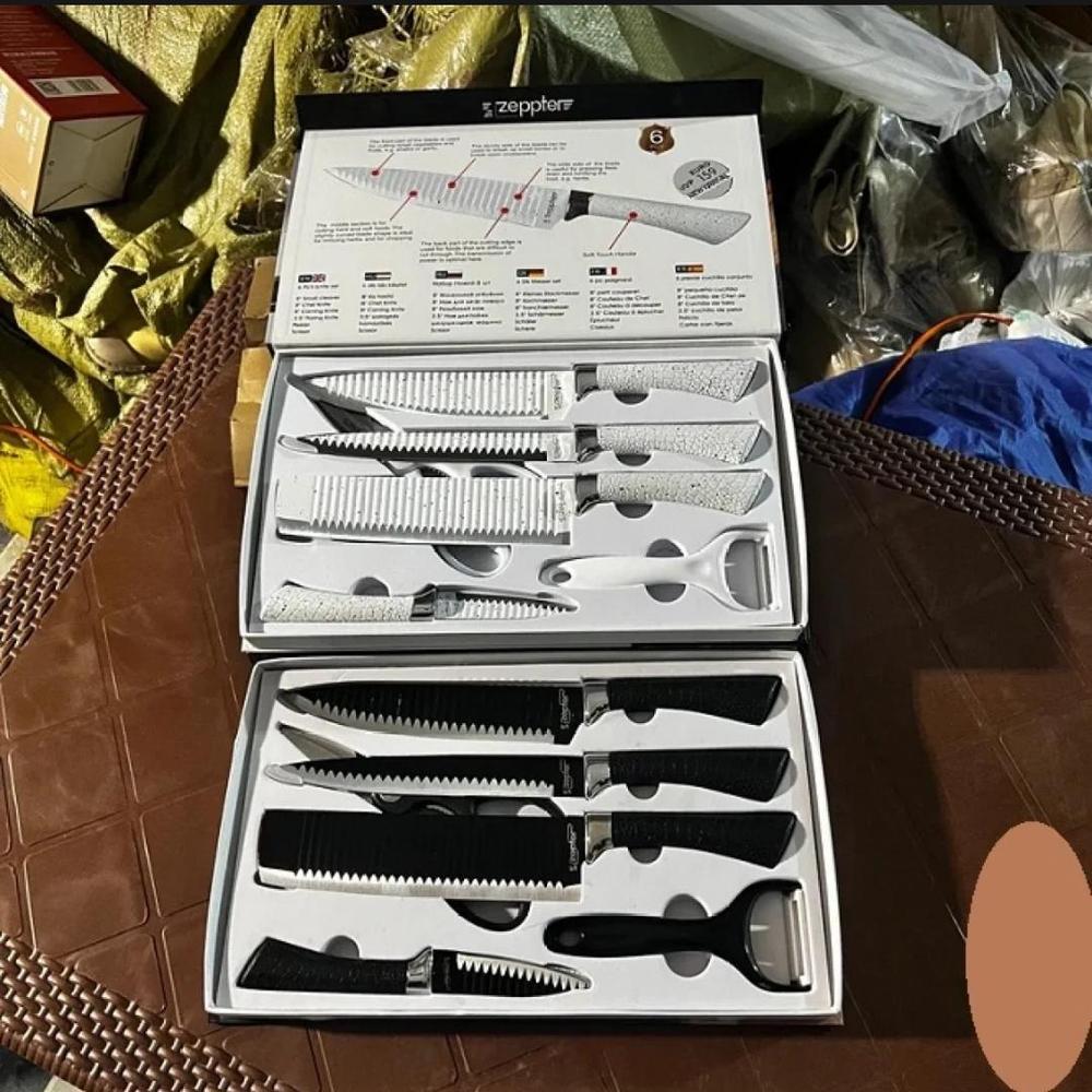 6 pcs knife set