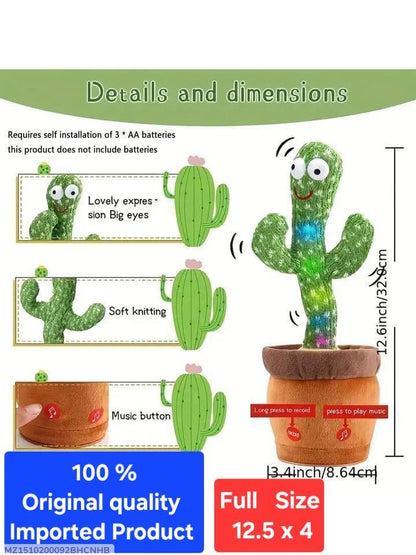 Plush dancing cactus